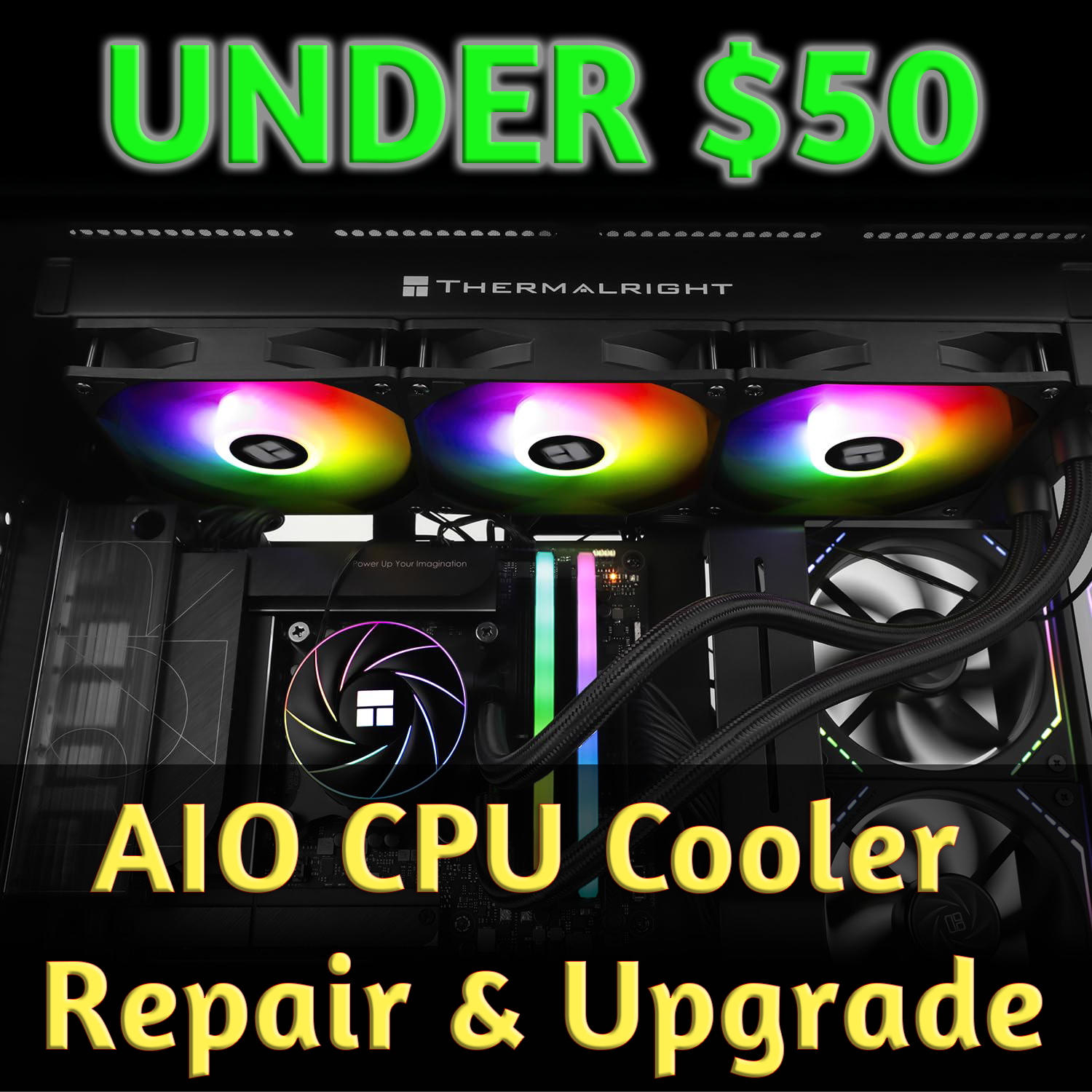 PC Diagnosis & Repair – Can We Fix This SCORCHING HOT PC?? AIO Cooler Upgrade for UNDER $50!
